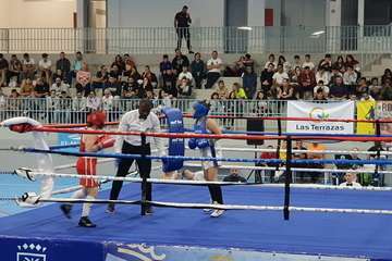 El boxeo volvió a Telde con una velada en el Pabellón Juan Carlos Hernández (Foto TA)